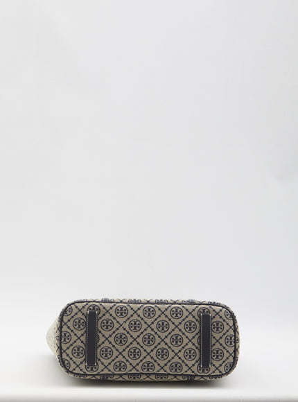 Tory Burch T Monogram Small Zip Tote Bag