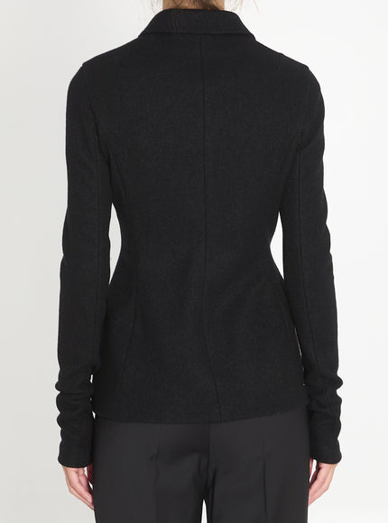 Dolce & Gabbana Double-breasted Jacket In Wool Cloth