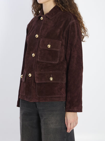 Arma Rosia Suede Jacket