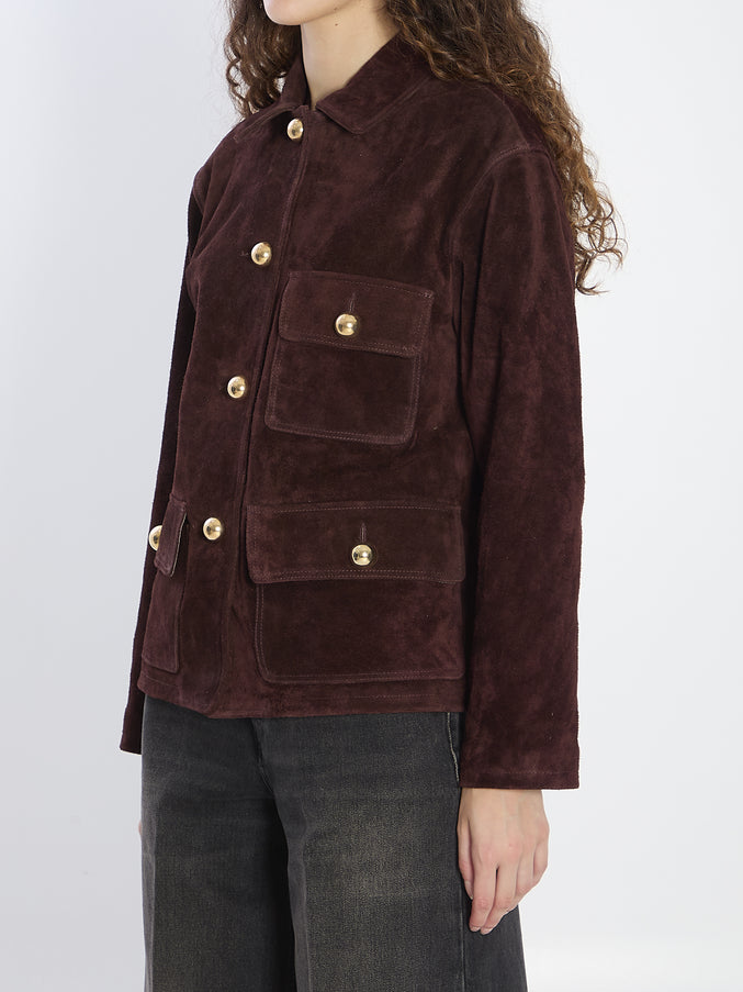 Arma Rosia Suede Jacket