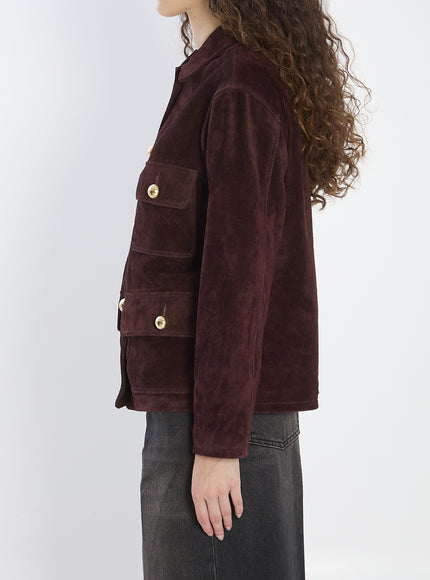 Arma Rosia Suede Jacket