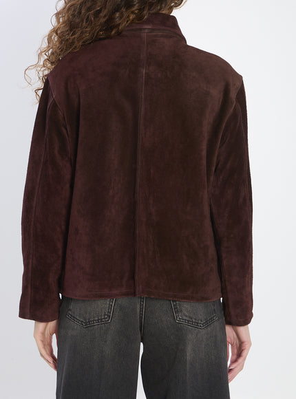 Arma Rosia Suede Jacket