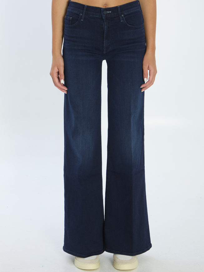 Mother The Twister Sneak Denim Jeans Blue