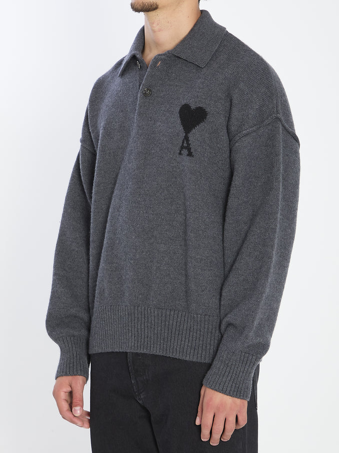 Ami Paris Ami De Coeur Polo