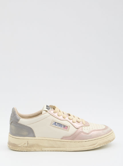 Autry Medalist Low Super Vintage Sneakers White