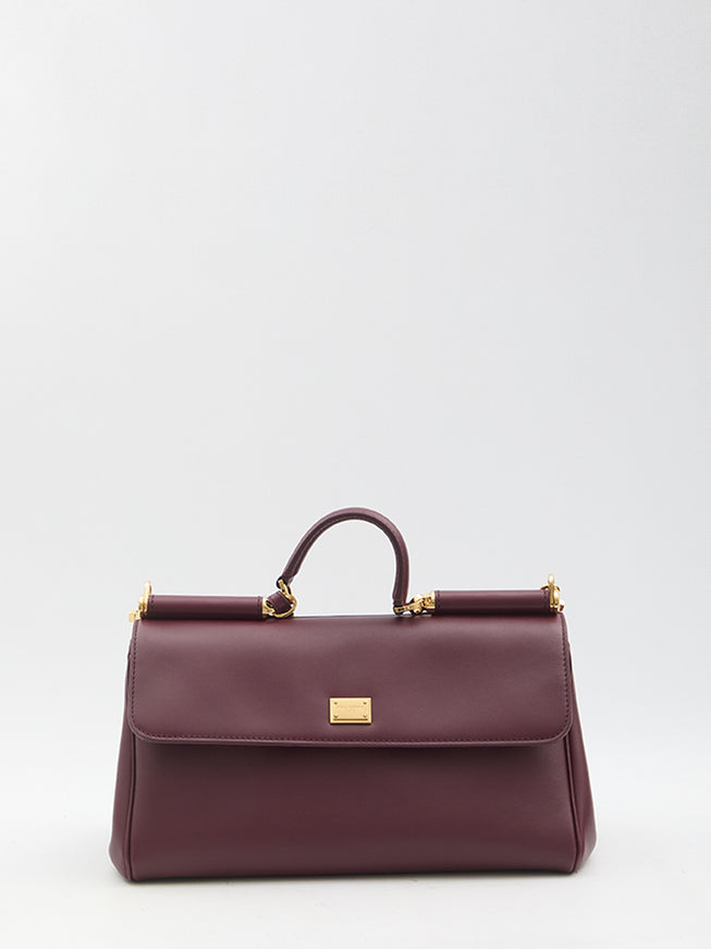 Dolce & Gabbana Medium My Sicily Bag QT Bordeaux