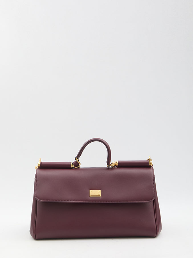 Dolce & Gabbana Medium My Sicily Bag QT Bordeaux