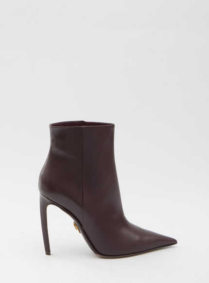 Dolce & Gabbana Desire Ankle Boots Bordeaux