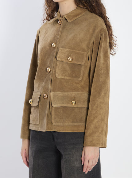 Arma Rosia Suede Jacket
