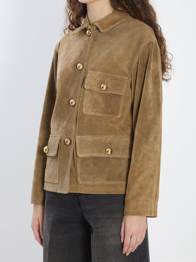Arma Rosia Suede Jacket