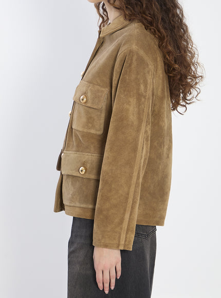 Arma Rosia Suede Jacket