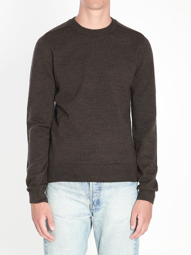 Maison Margiela Sweater In Wool Brown
