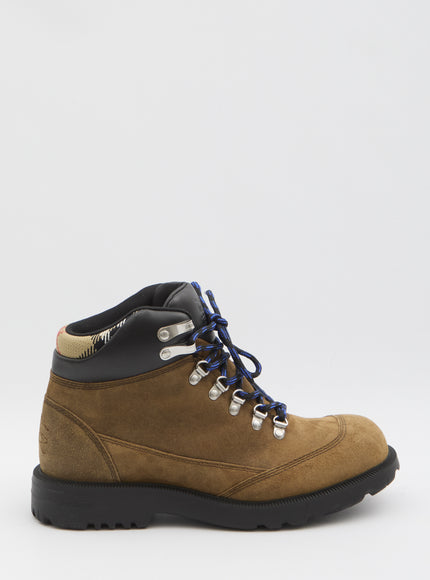 Burberry Moor Trekking Boots Brown