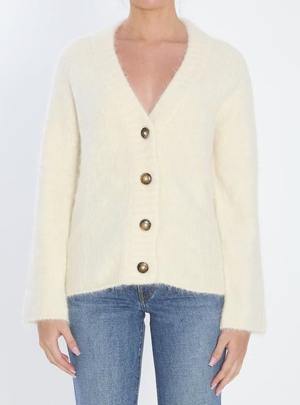 Loulou De Saison Lynn Cardigan White
