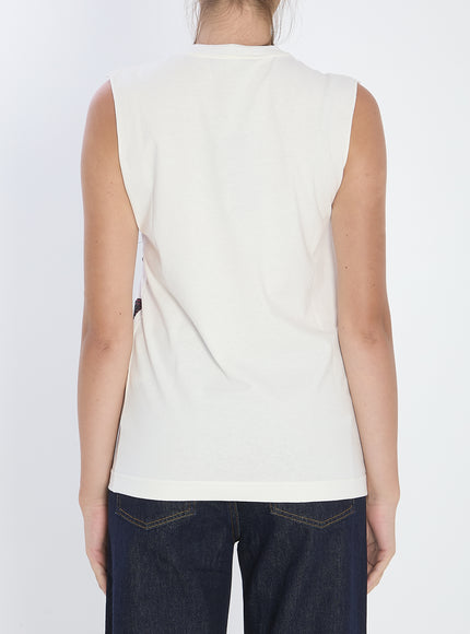 Dolce & Gabbana Printed Jersey Top