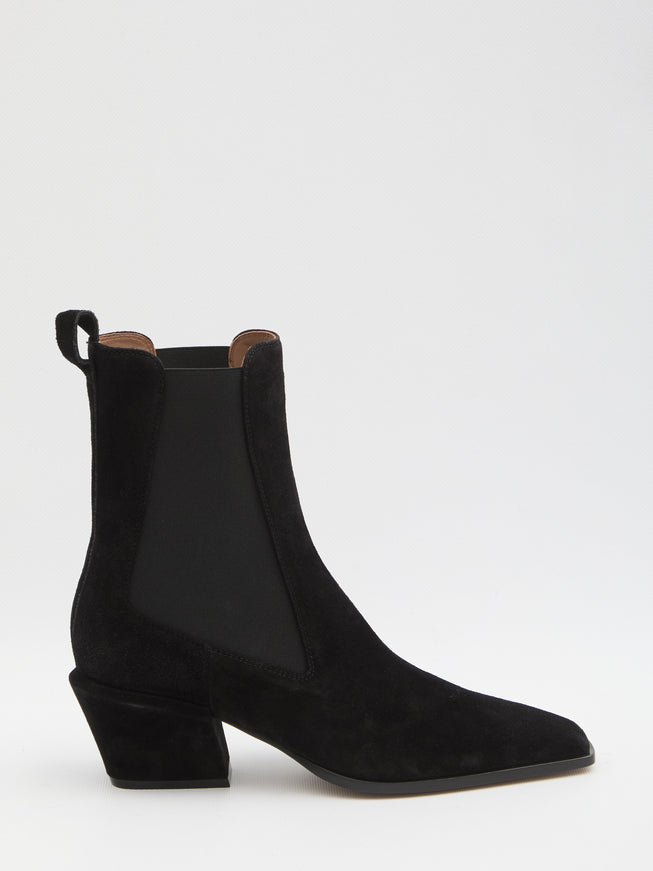 Paris Texas Bettina Ankle Boots Black