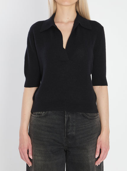 Khaite Shrunken Jo Sweater Black