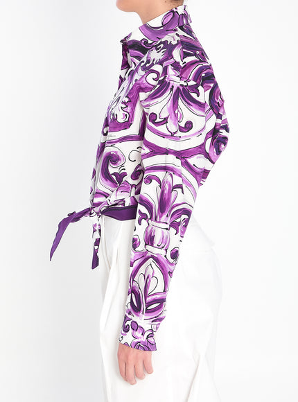 Dolce & Gabbana Maiolica Print Shirt