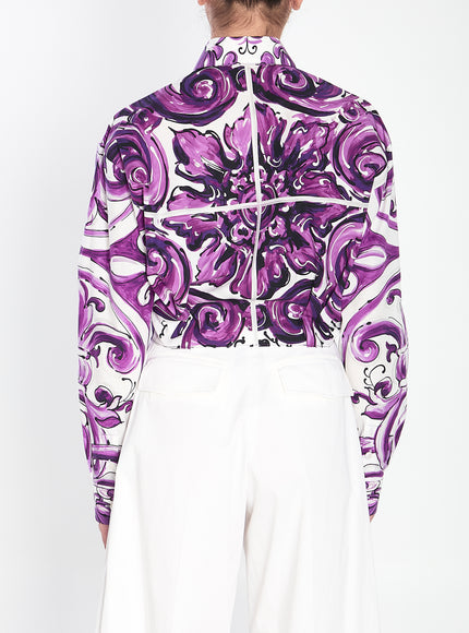 Dolce & Gabbana Maiolica Print Shirt