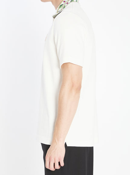 Casablanca Laurel Piqué Polo Shirt