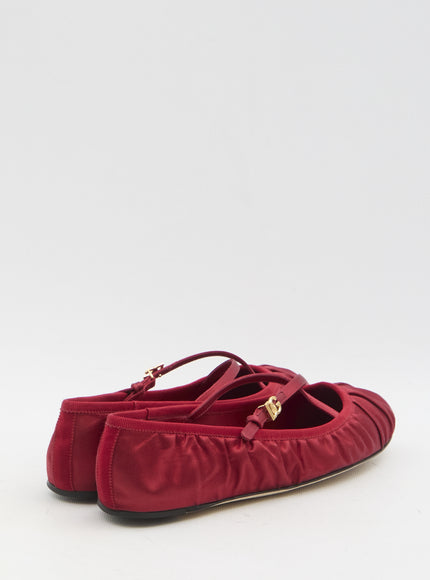 Dolce & Gabbana Satin Ballerinas