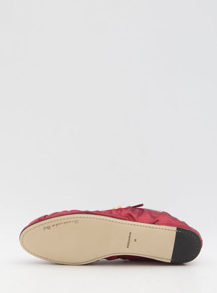 Dolce & Gabbana Satin Ballerinas
