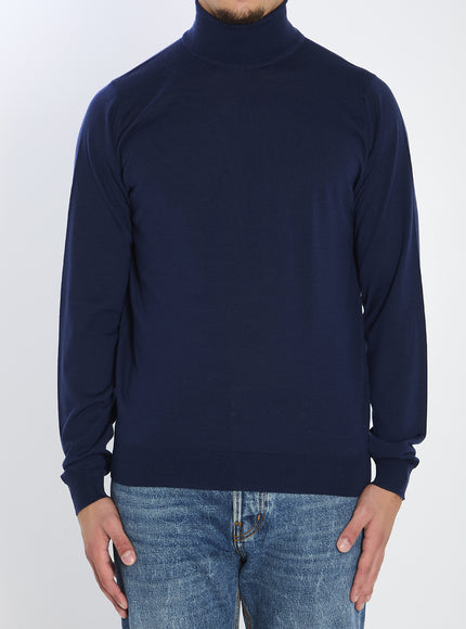 John Smedley Cherwell Pullover Blue