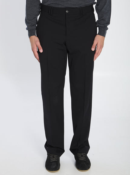 Pt Torino Michael Pants In Wool Black
