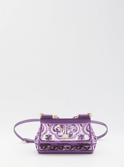 Dolce & Gabbana Small Sicily Bag QT Purple