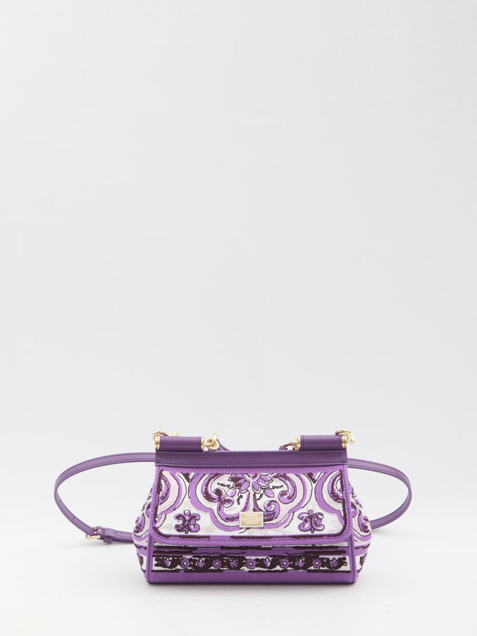 Dolce & Gabbana Small Sicily Bag QT Purple
