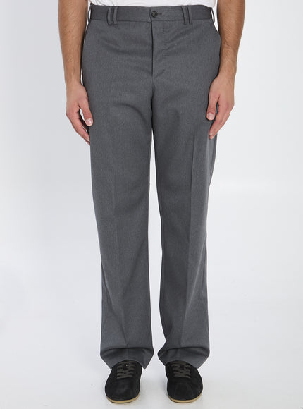 Pt Torino Michael Pants In Wool Grey