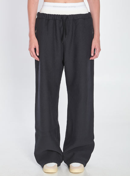Alexander Wang Sweatpants With Brief Black