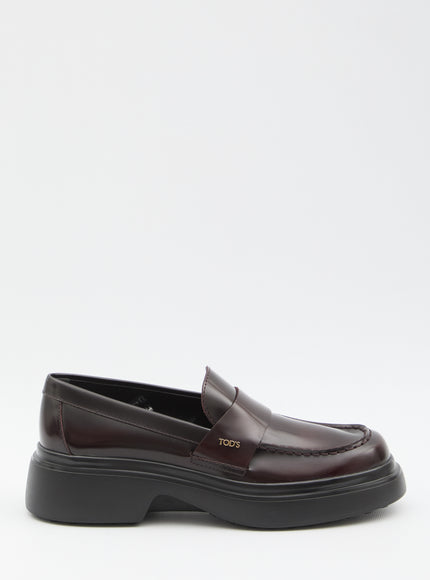Tod's Leather Loafer Brown