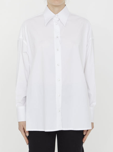Dolce & Gabbana Cotton Poplin Shirt White