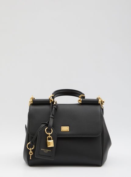 Dolce & Gabbana Small My Sicily Bag QT Black