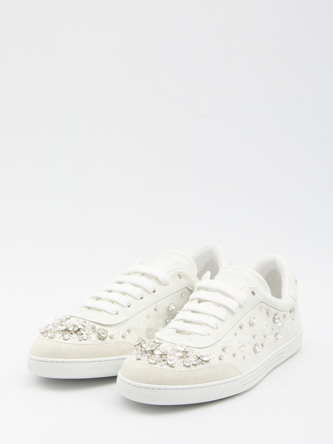 Dolce & Gabbana Sneakers Embellished With Rhinestones