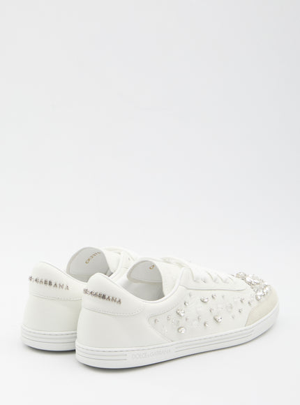 Dolce & Gabbana Sneakers Embellished With Rhinestones