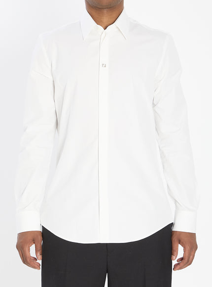 Fendi White Cotton Shirt White