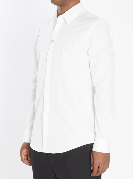 Fendi White Cotton Shirt