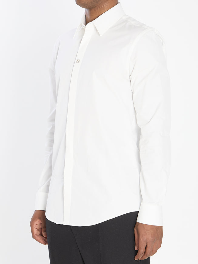 Fendi White Cotton Shirt