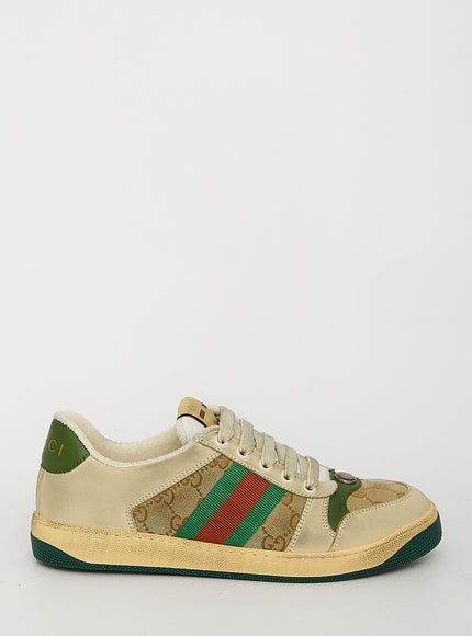 Gucci Screener Sneakers White