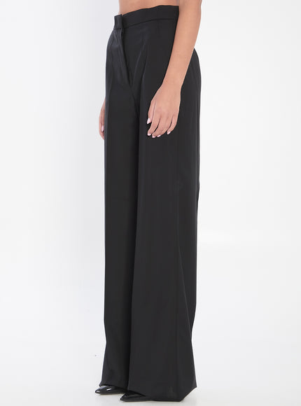 Max Mara Straight-leg Trousers In Light Wool