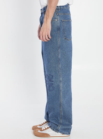 Loewe Baggy Anagram Denim Jeans