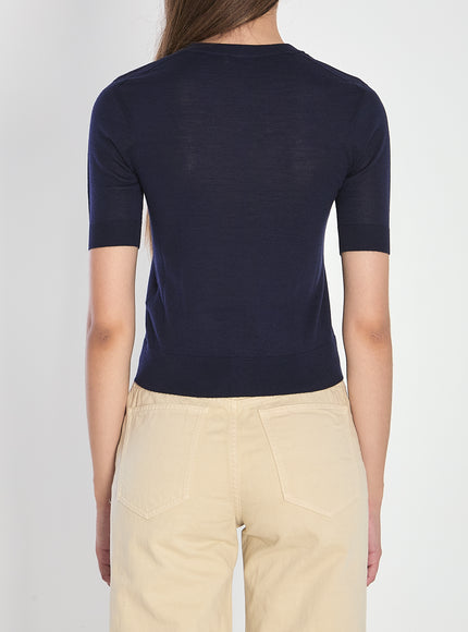 Celine Triomphe Navy Polo