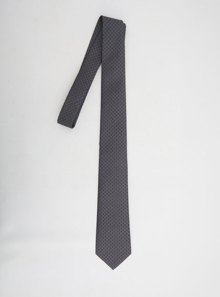 Gucci Gg Jacquard Tie QT Grey