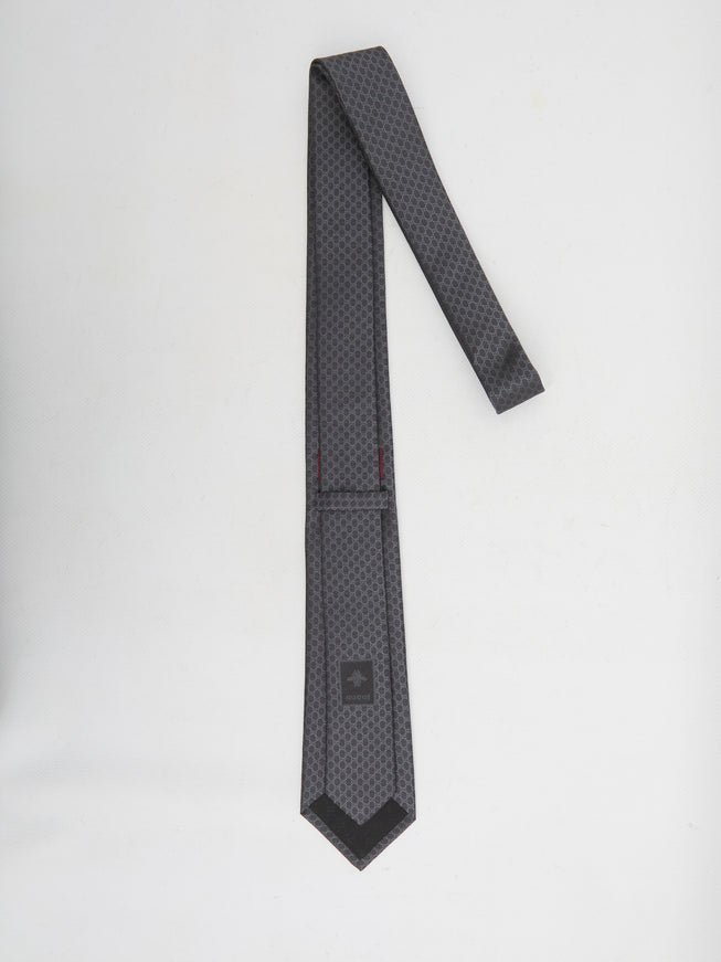 Gucci Gg Jacquard Tie