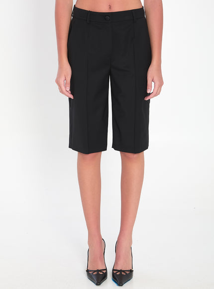 Dolce & Gabbana Bermuda Shorts Black