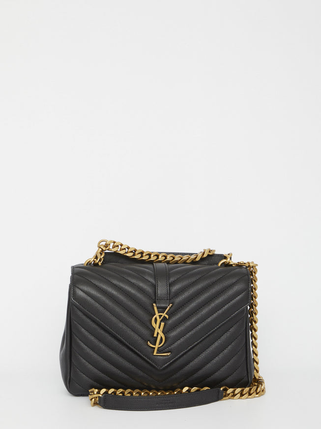 Saint Laurent College Medium Bag QT Black