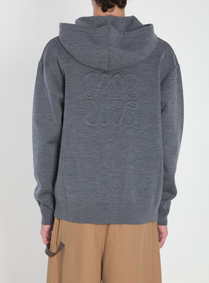 Loewe Anagram Zip Hoodie