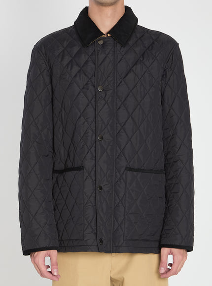 Burberry Quilted Jacket Black